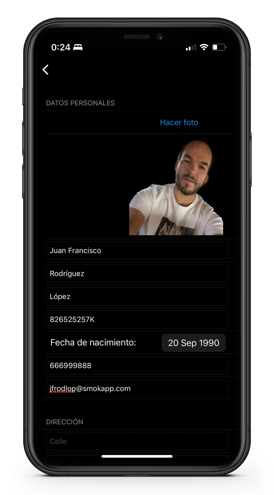 Crear socios desde la app de SmokApp