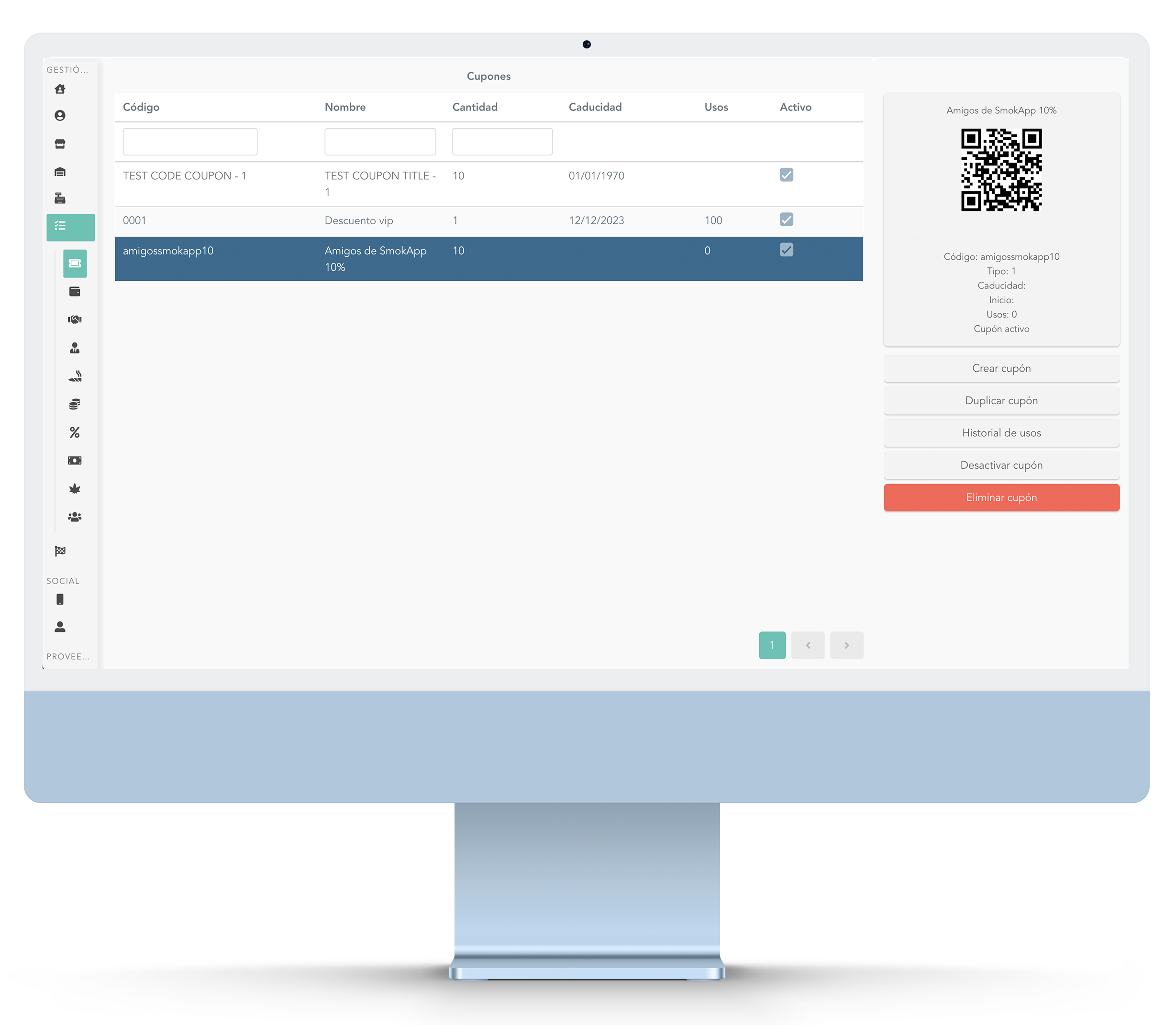 Cupones de Descuento SmokApp